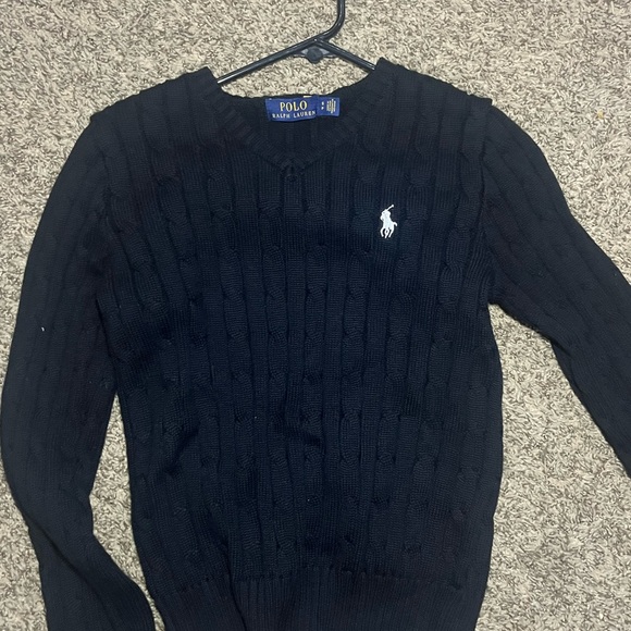 Ralph Lauren Women's V-Neck black Sweater - Picture 2 of 4